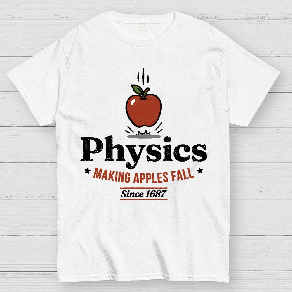 Apple Meets Physics Geek T-Shirt