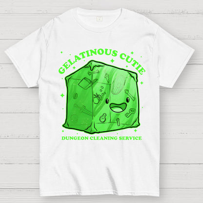 Gelatinous Cute Dungeon Geek T-Shirt