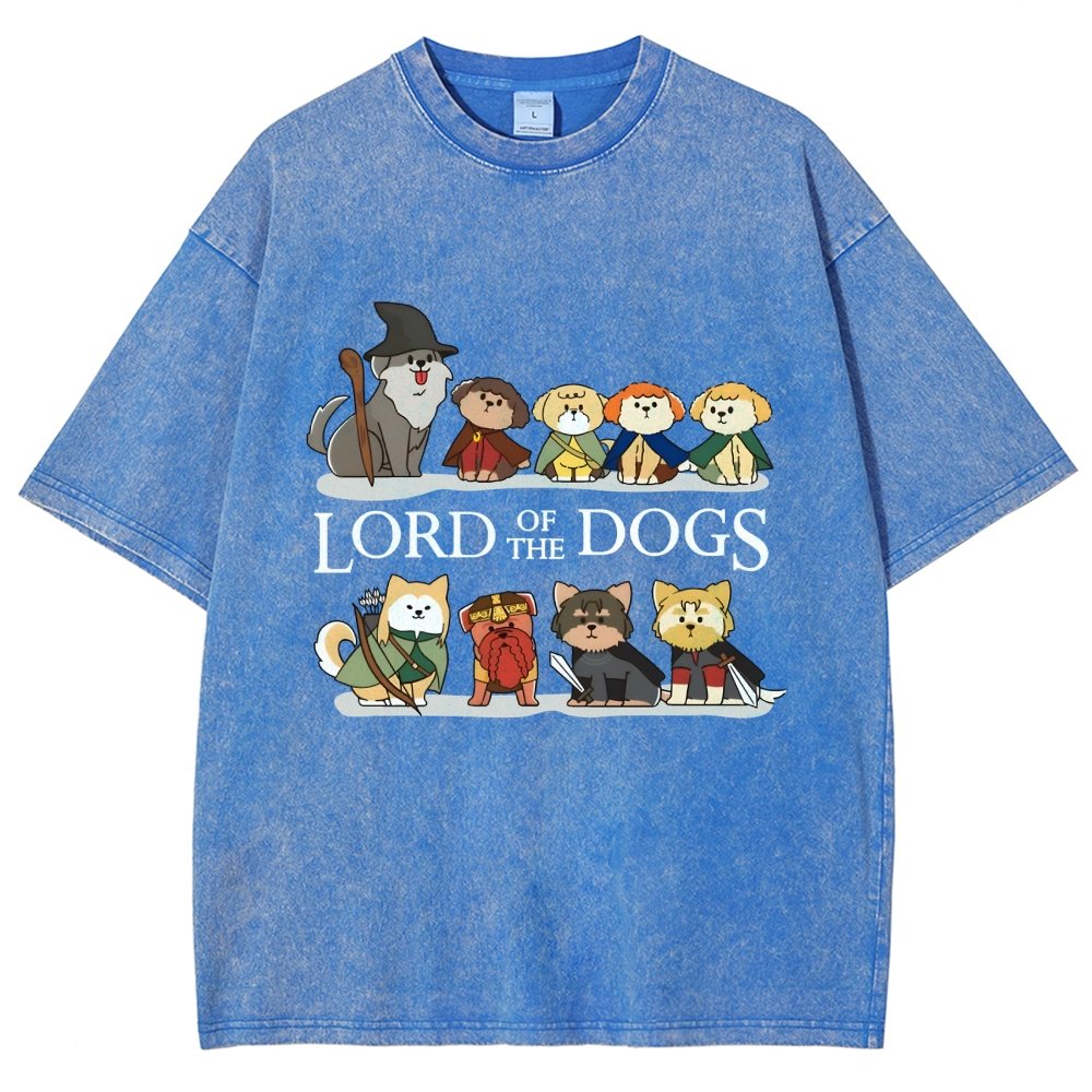 King Of The Dogs Vintage Distressed T-shirt