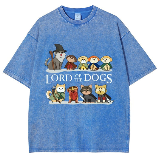 King Of The Dogs Vintage Distressed T-shirt