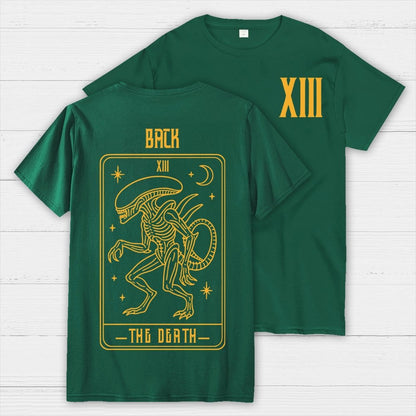 Mystery Tarot Front And Back Printing Geek T-Shirt