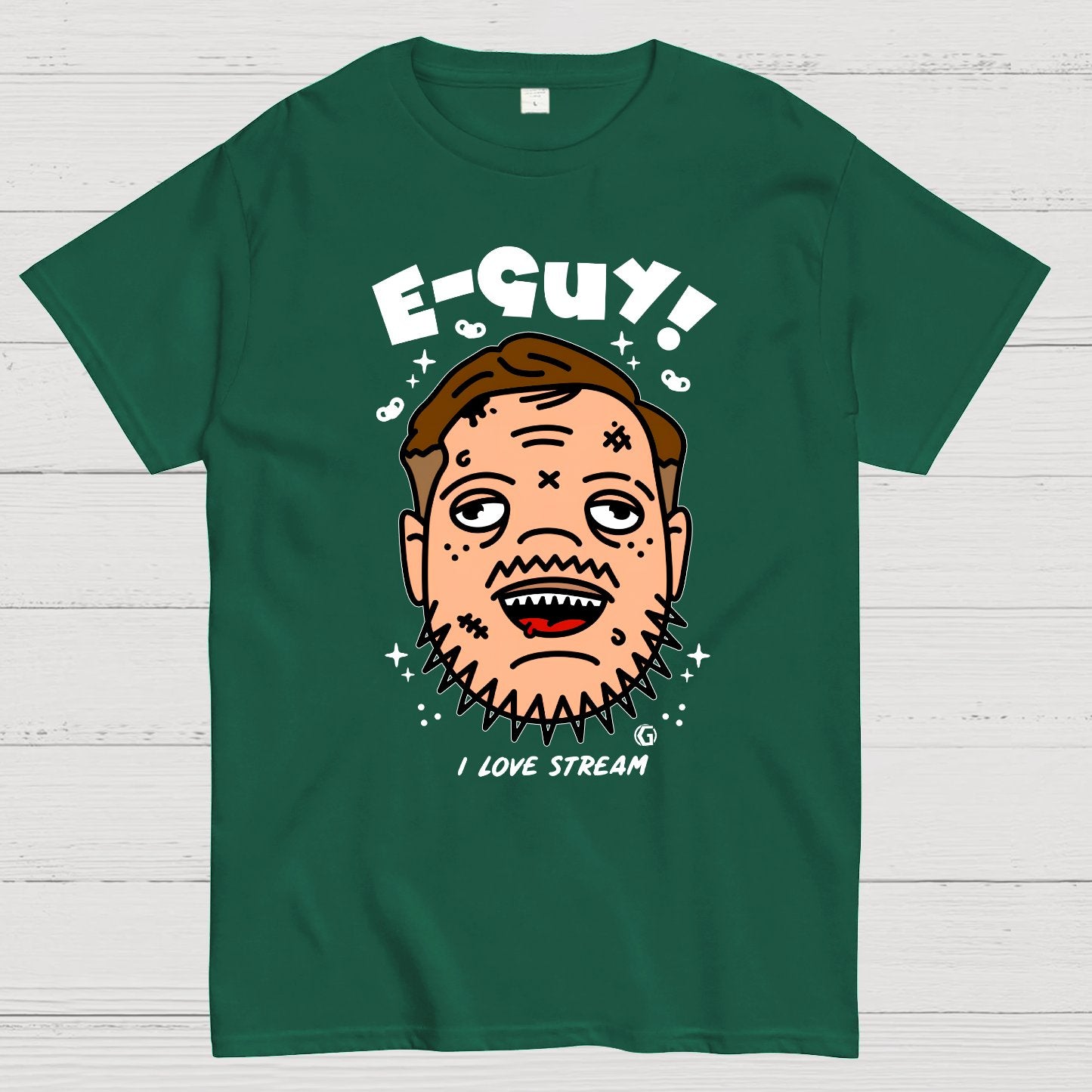 E-Guy！Sarcasm Geek T-Shirt