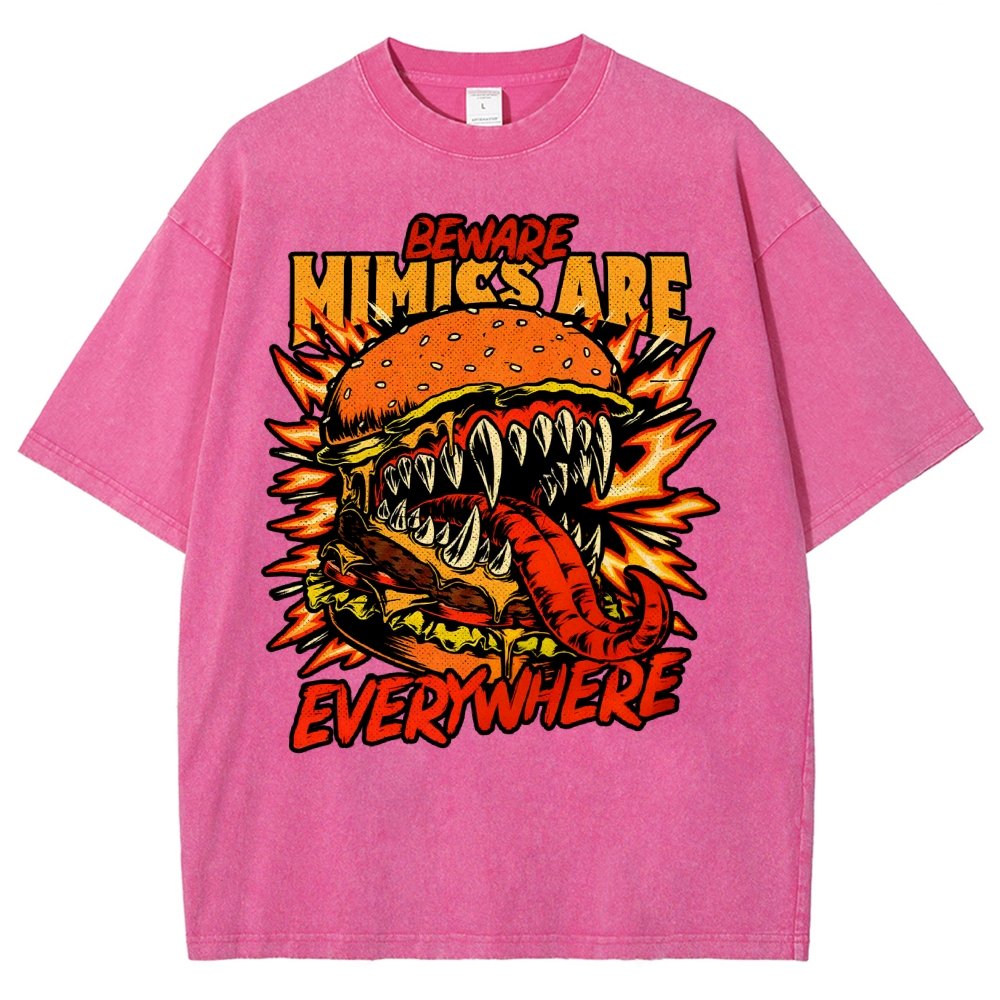 Mimics Are Everywhere Vintage Distressed T-shirt