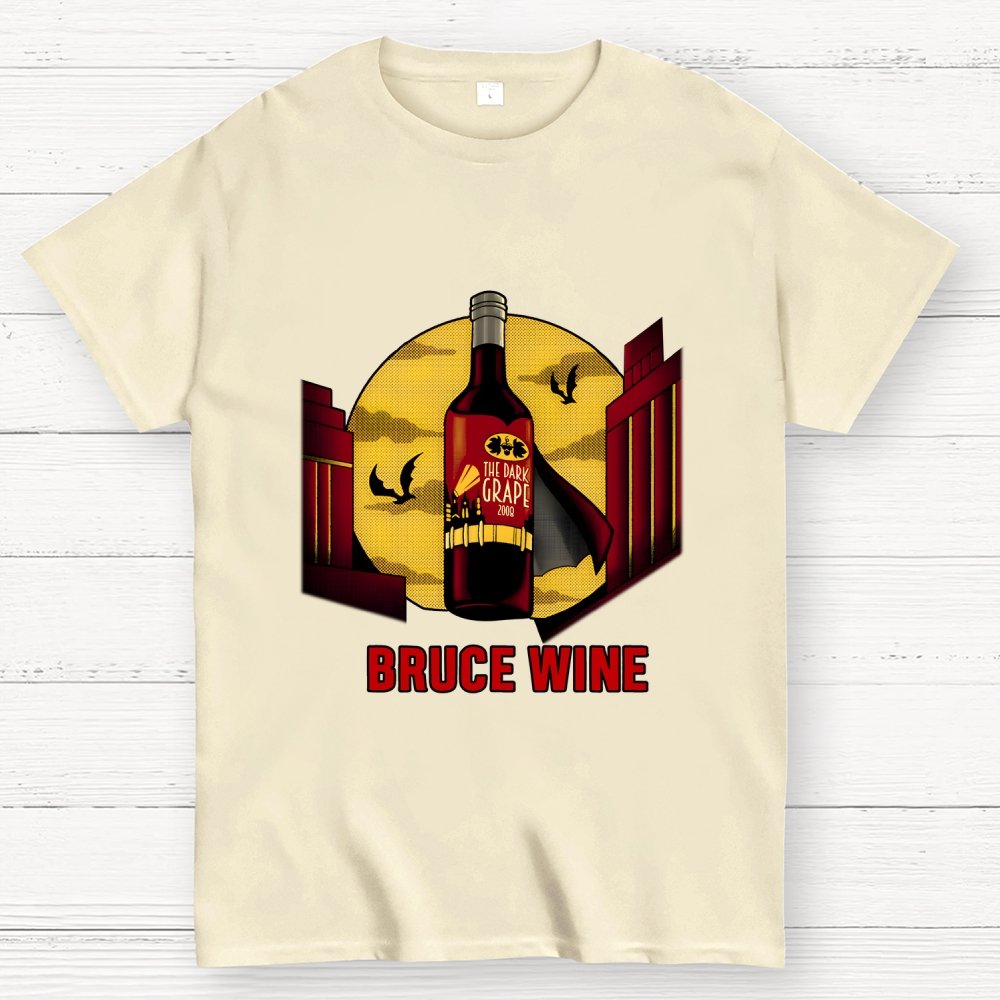 Bruce Wine Geek T-Shirt