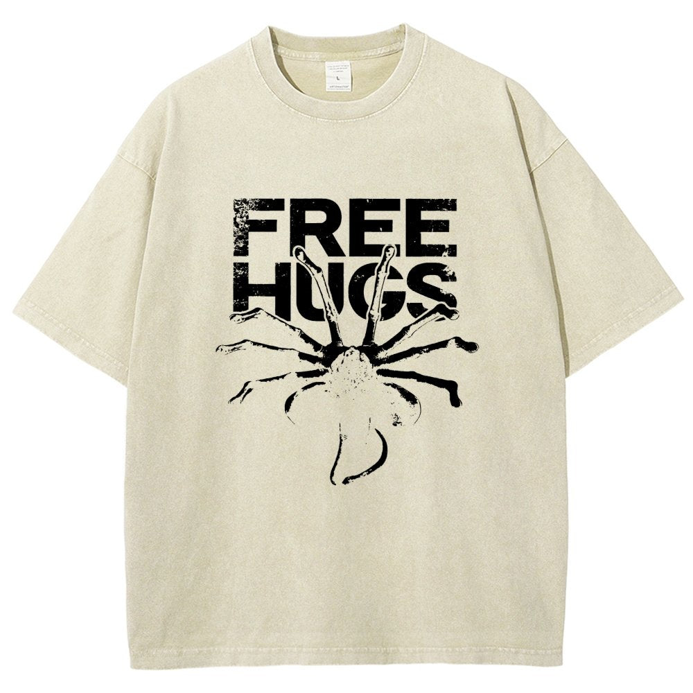 Free Hugs Vintage Distressed T-shirt