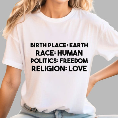 We Are Human Geek T-Shirt