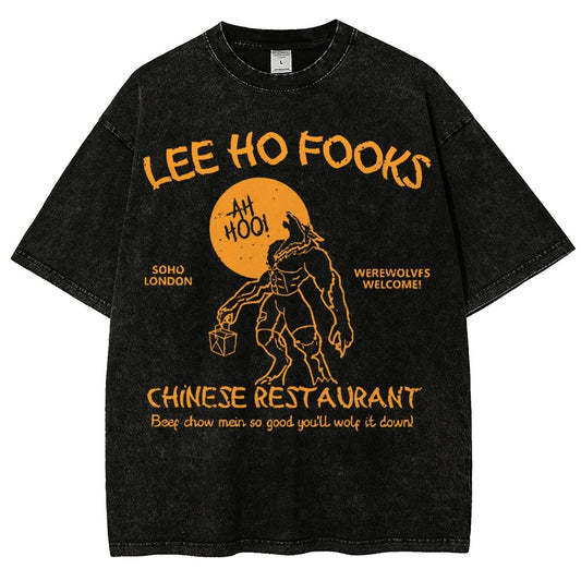 Lee Ho Fooks Chinese Restaurant Vintage Distressed T-shirt