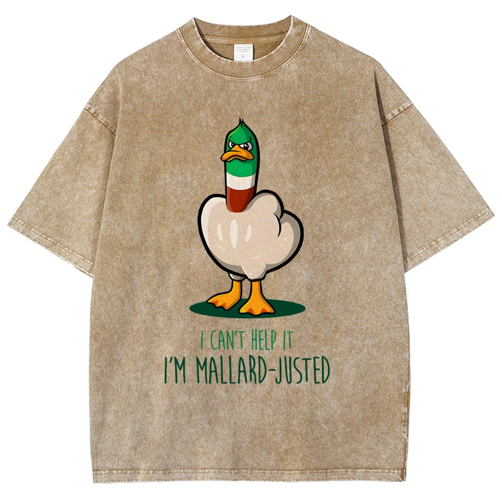 Maladjusted Mallard Vintage Distressed T-shirt