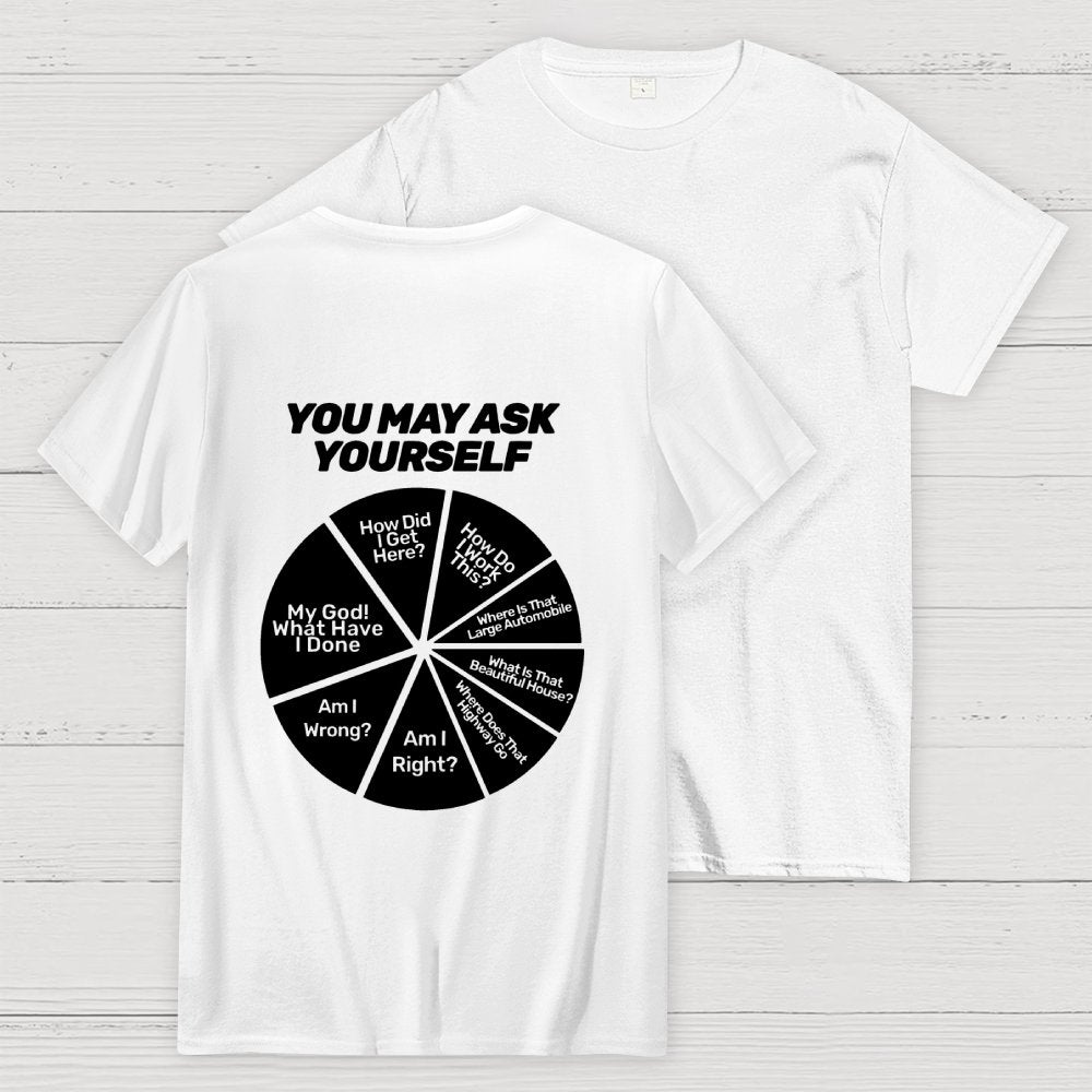 Techno Apocalypse  Back Printing Geek T-Shirt