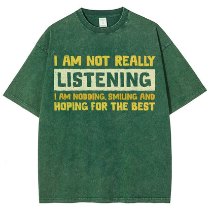 Hoping For The Best Vintage Distressed T-shirt