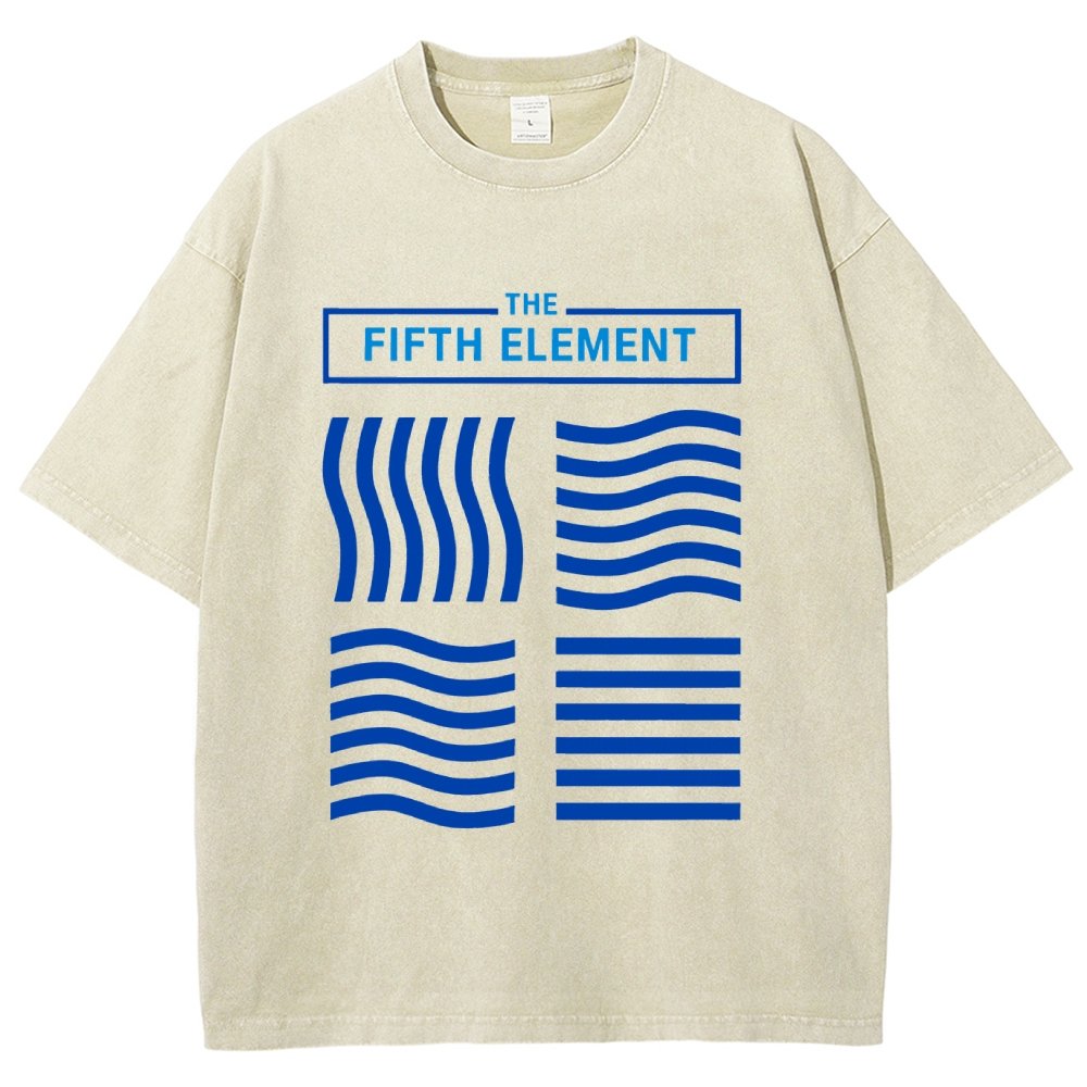 Elemental Stones Nerd Vintage Distressed T-shirt