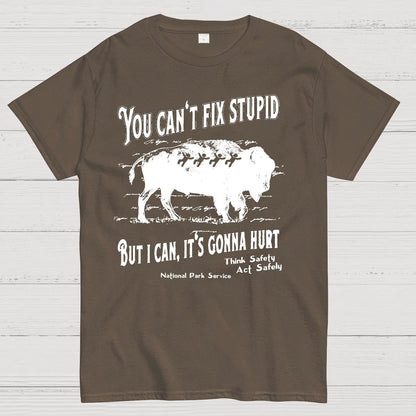 You Cant Fix Stupid Geek T-Shirt