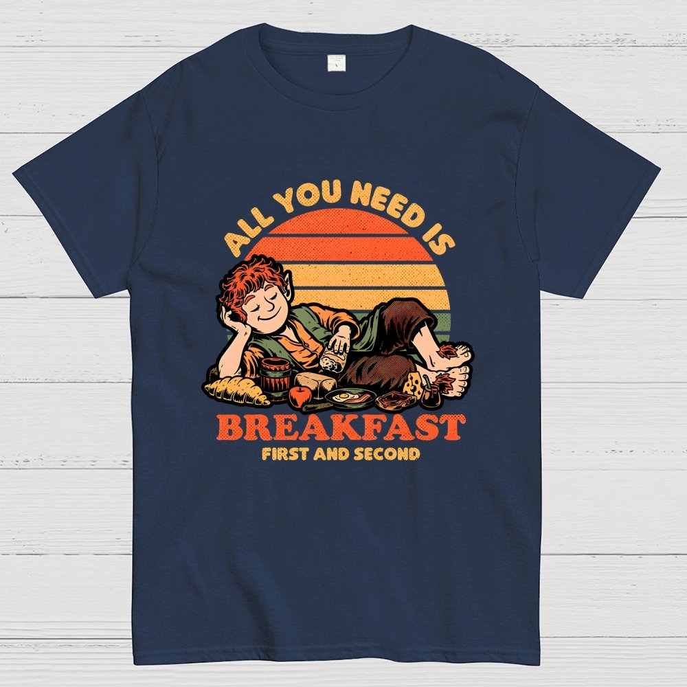 Breakfast Food Movie Geek T-Shirt