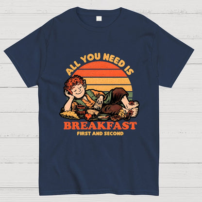 Breakfast Food Movie Geek T-Shirt