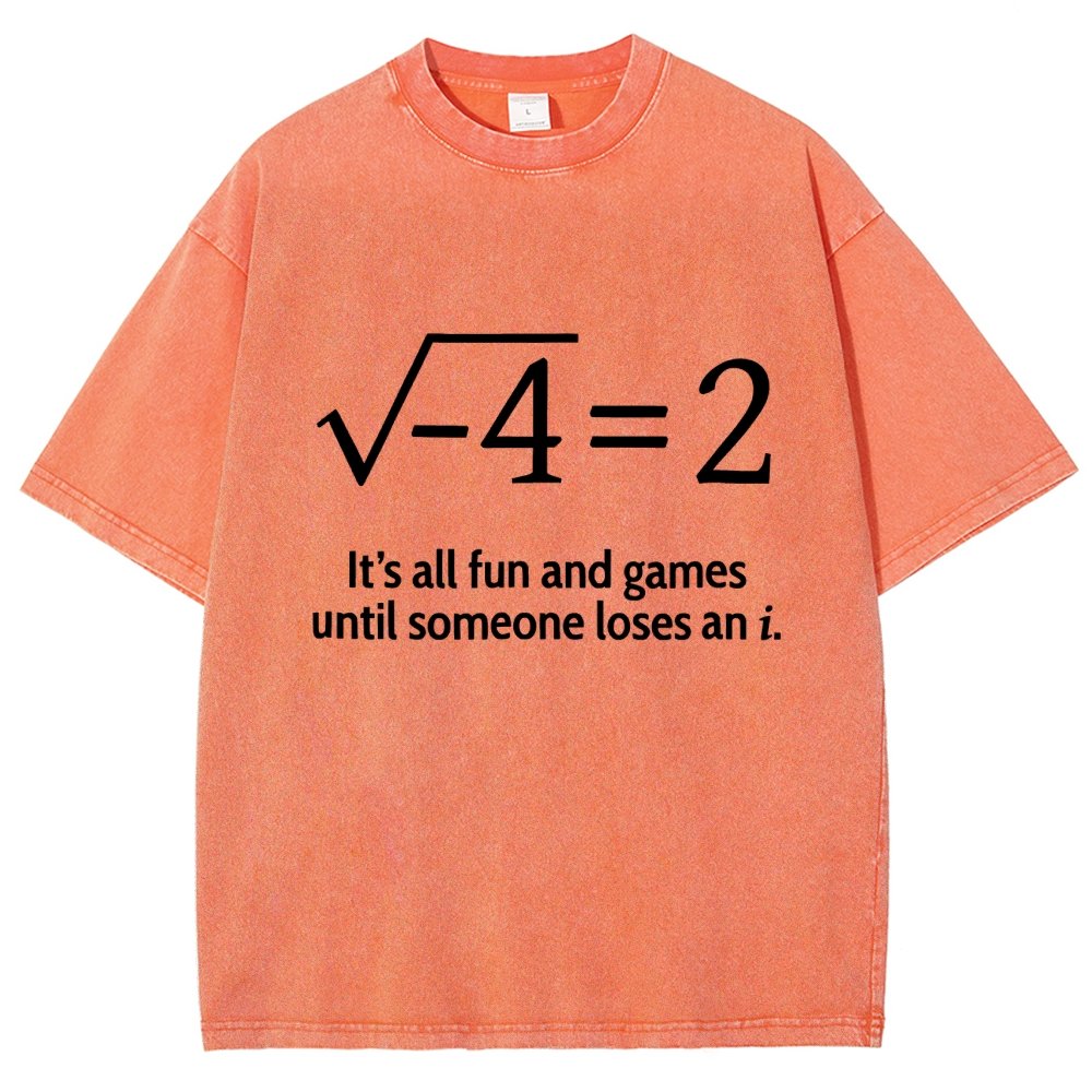 Funny Math Kids Shirt Vintage Distressed T-shirt
