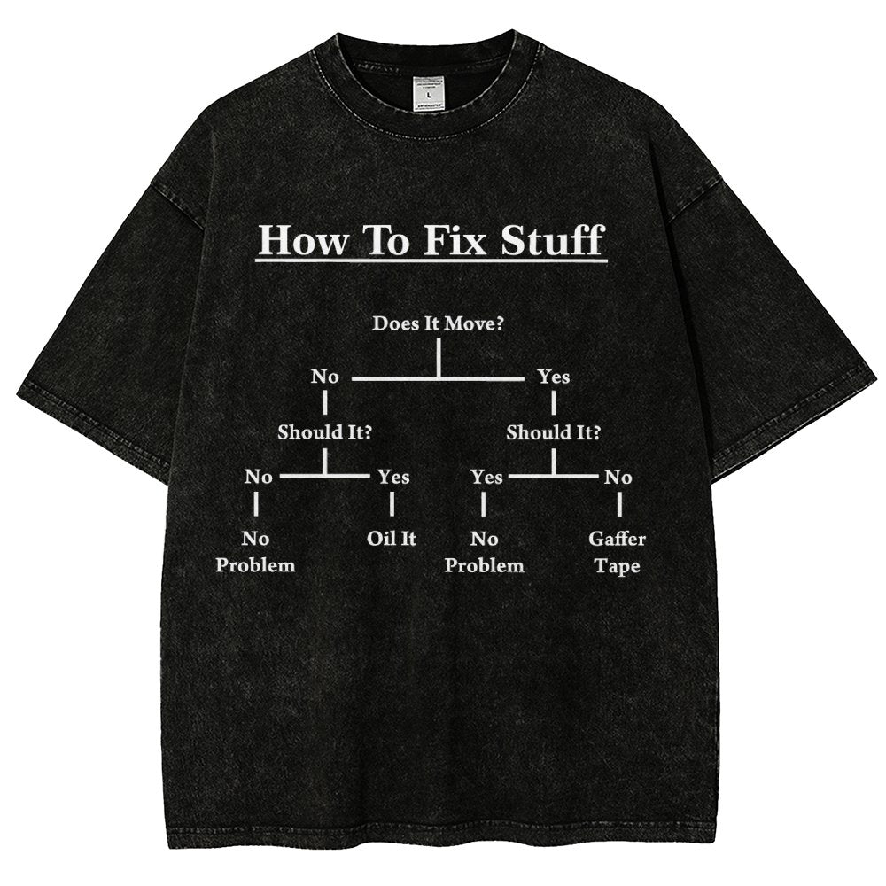 How To Fix Stuff DIY Guide Vintage Distressed T-shirt
