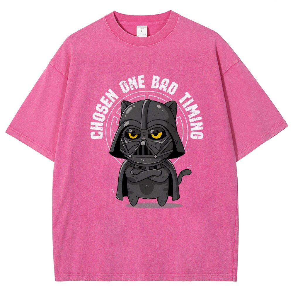 Chosen One Bad Timing Vintage Distressed T-shirt