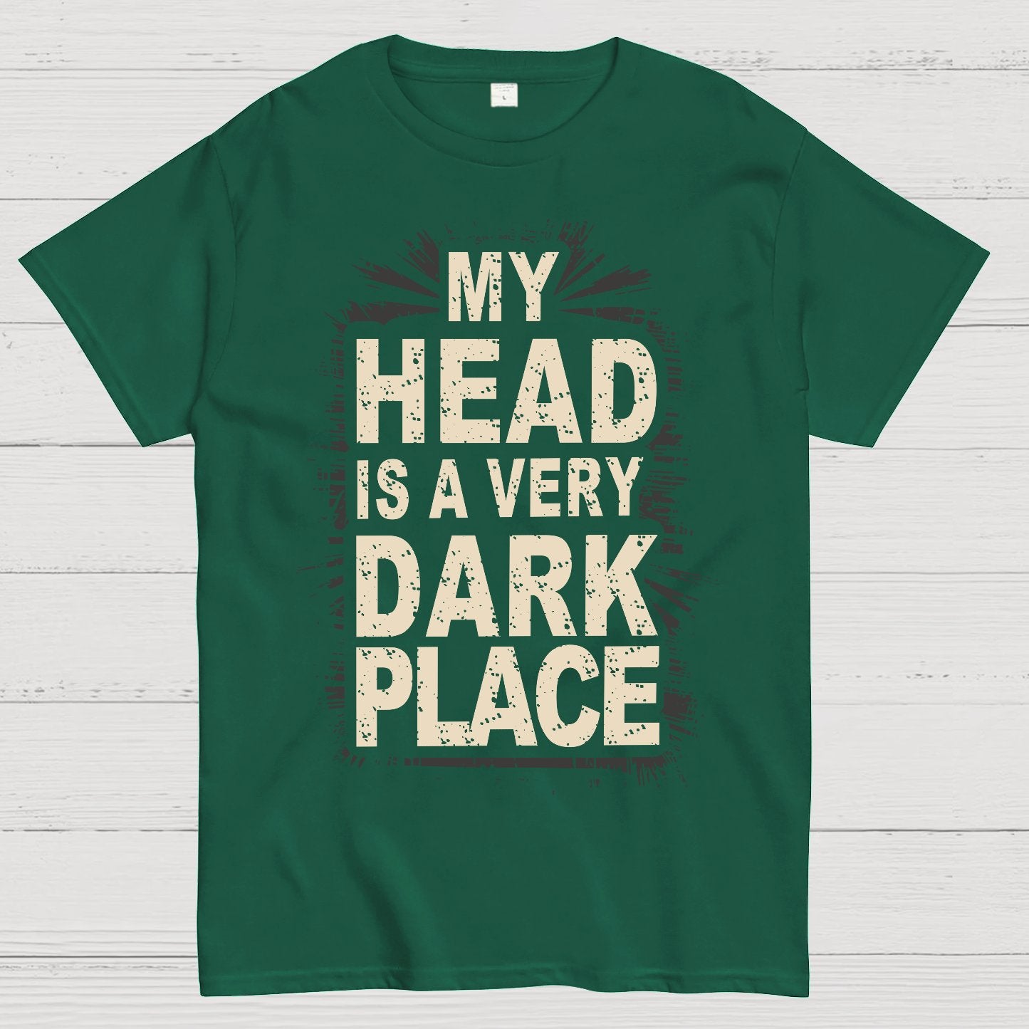 My Head Is A Very Dark Place Geek T-Shirt