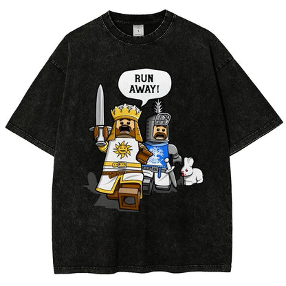 The Cowardly King Vintage Distressed T-shirt