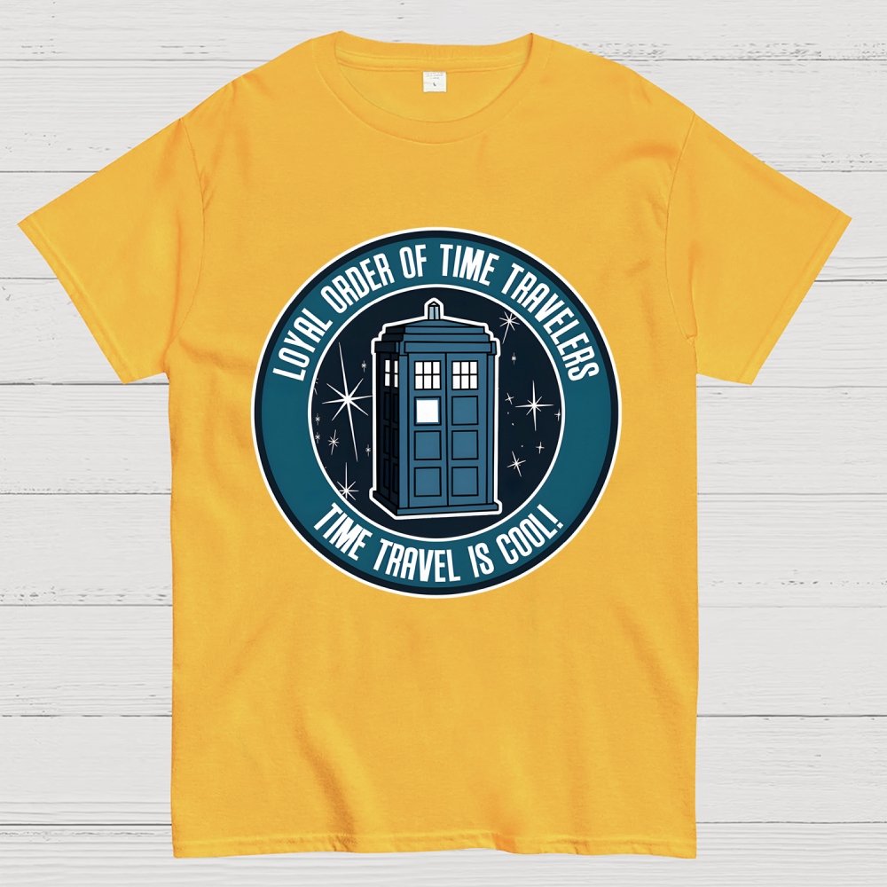 Time Travel is Cool Geek T-Shirt