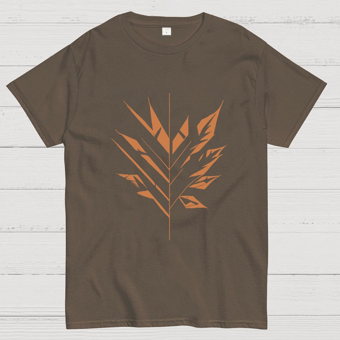 Leaves. Abstract leaves Geeky T-Shirt