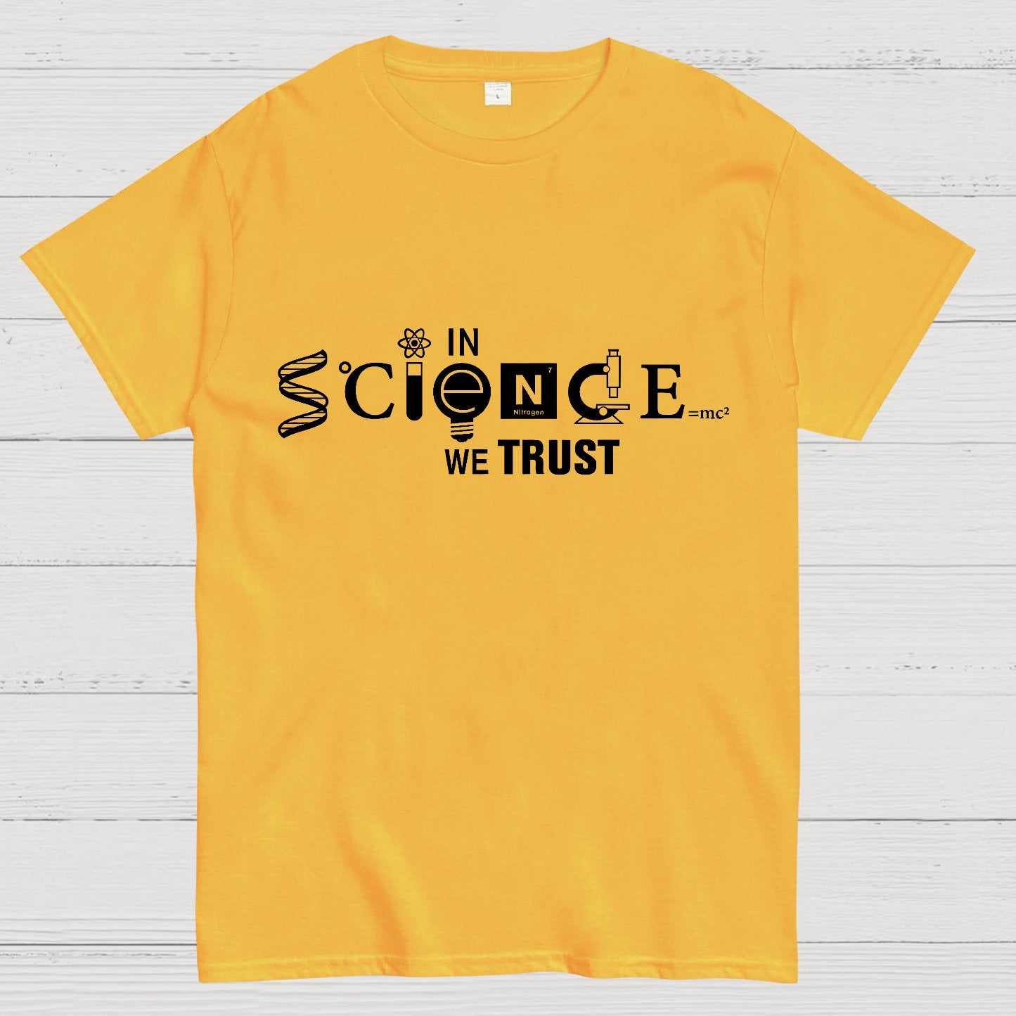 In Science We Trust Geeky T-Shirt