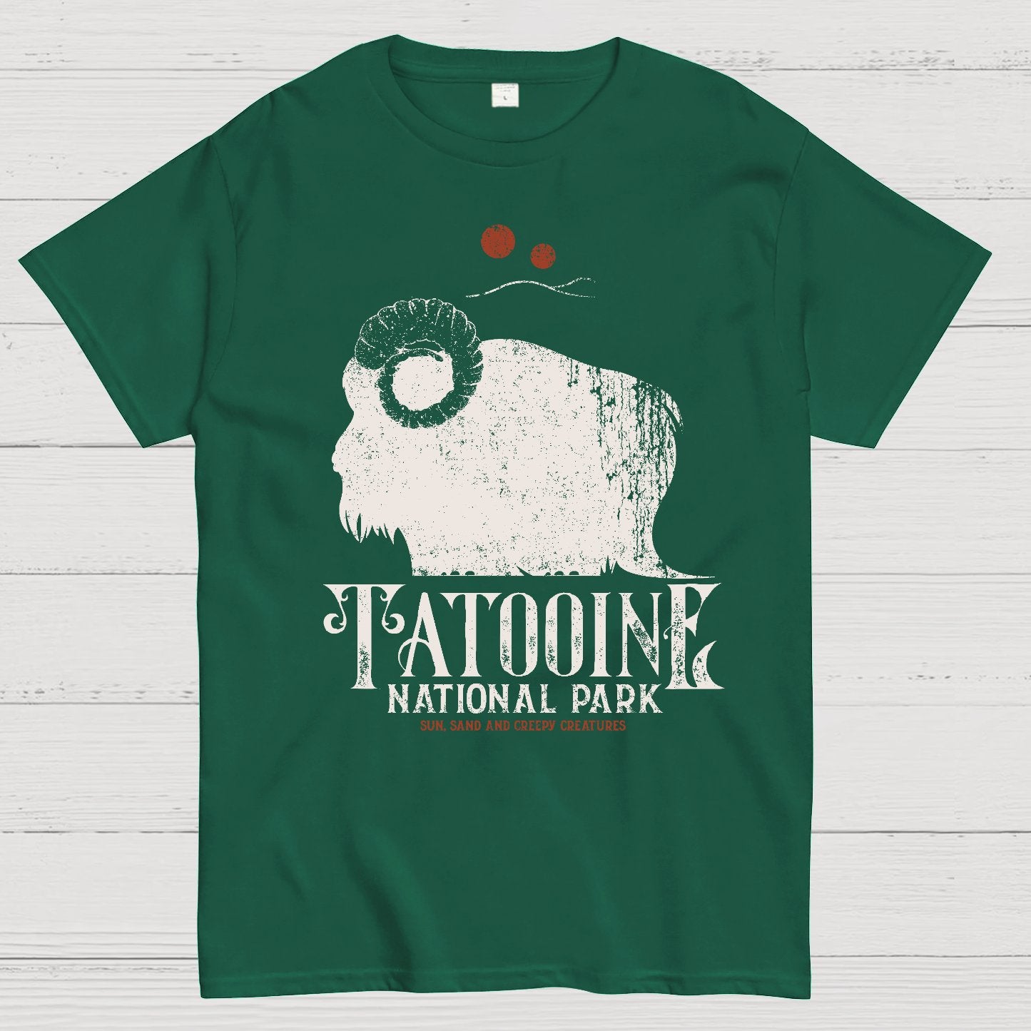 VINTAGE NATIONAL PARK Geek T-Shirt