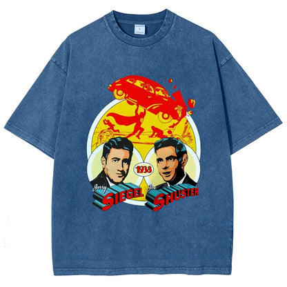 Super History Vintage Distressed T-shirt