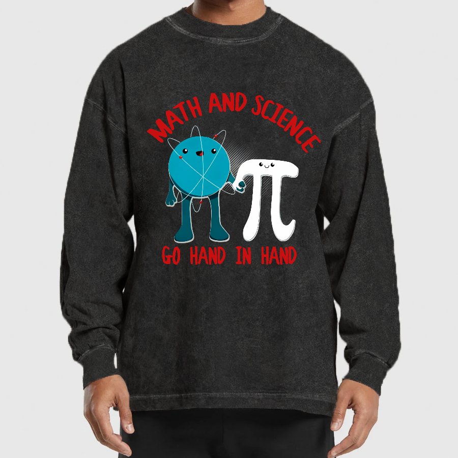 Math & Science - Friends Forever Washed Long Sleeve Tee
