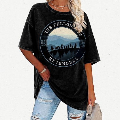 The Group Vintage Distressed T-shirt