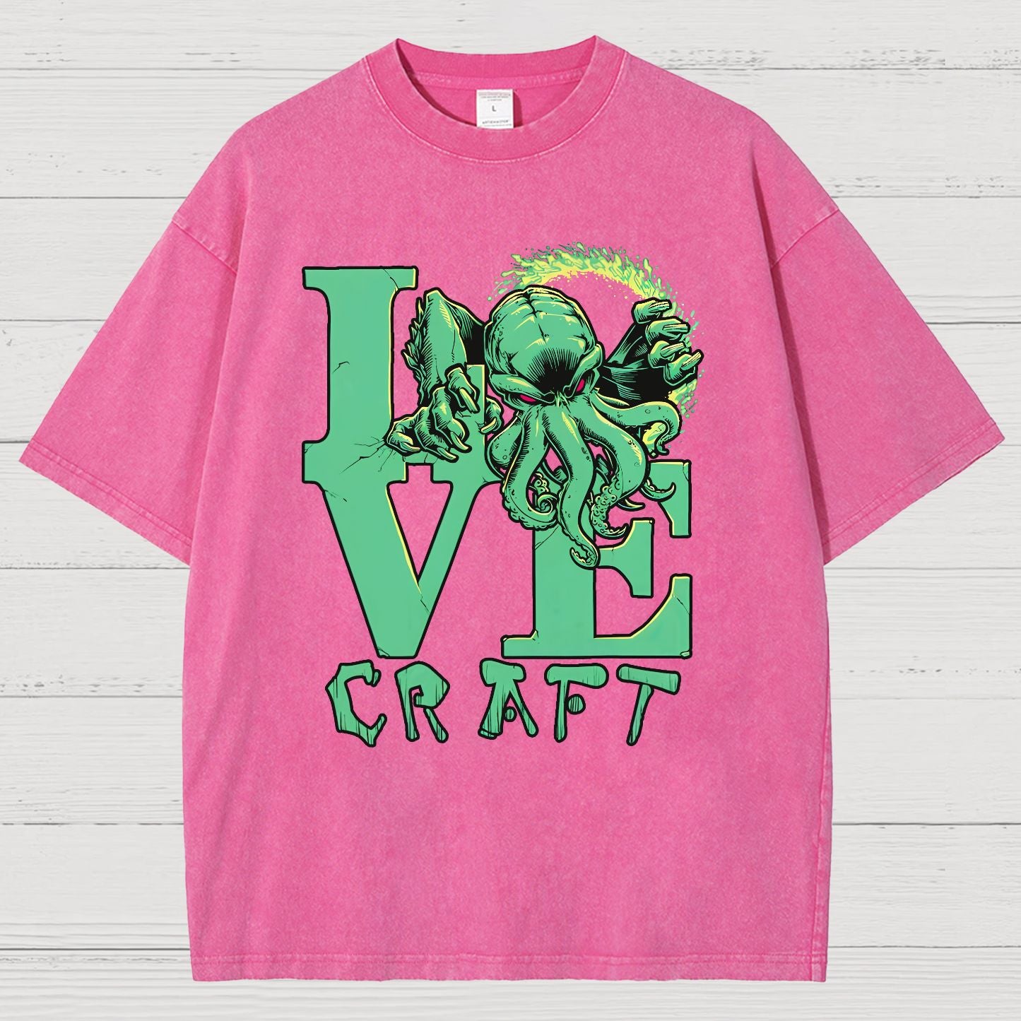 Cthulhu Vintage Distressed T-shirt