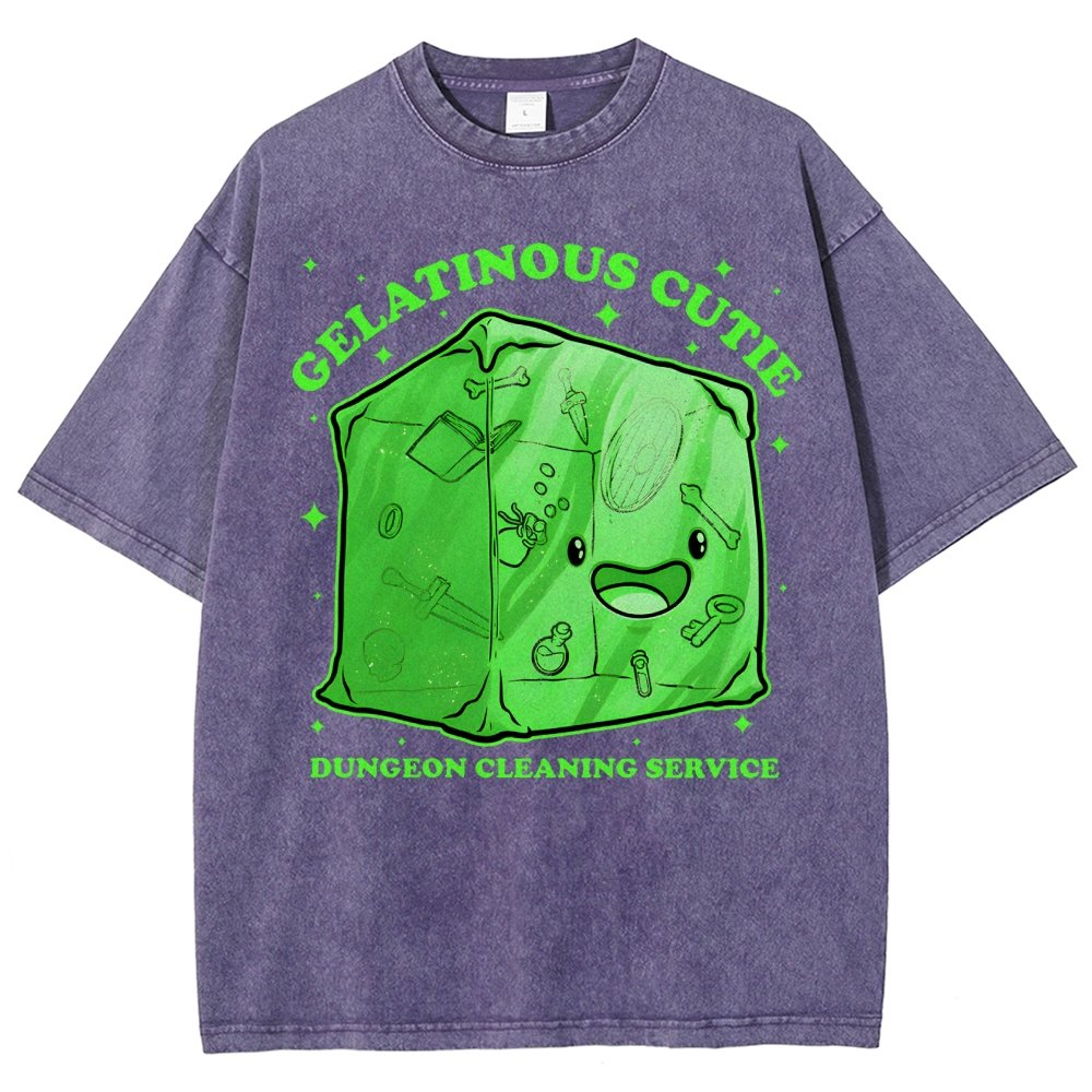 Gelatinous Cute Dungeon Vintage Distressed T-shirt