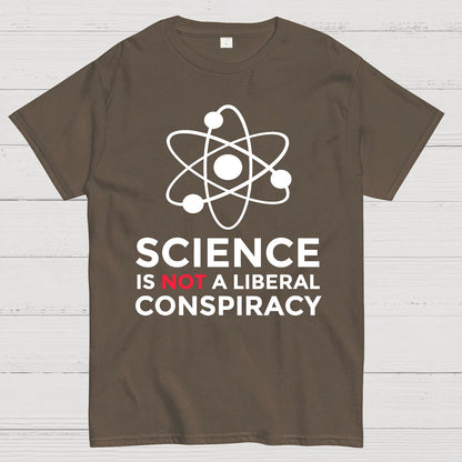 Science Is Not A Liberal Conspiracy Geek T-Shirt