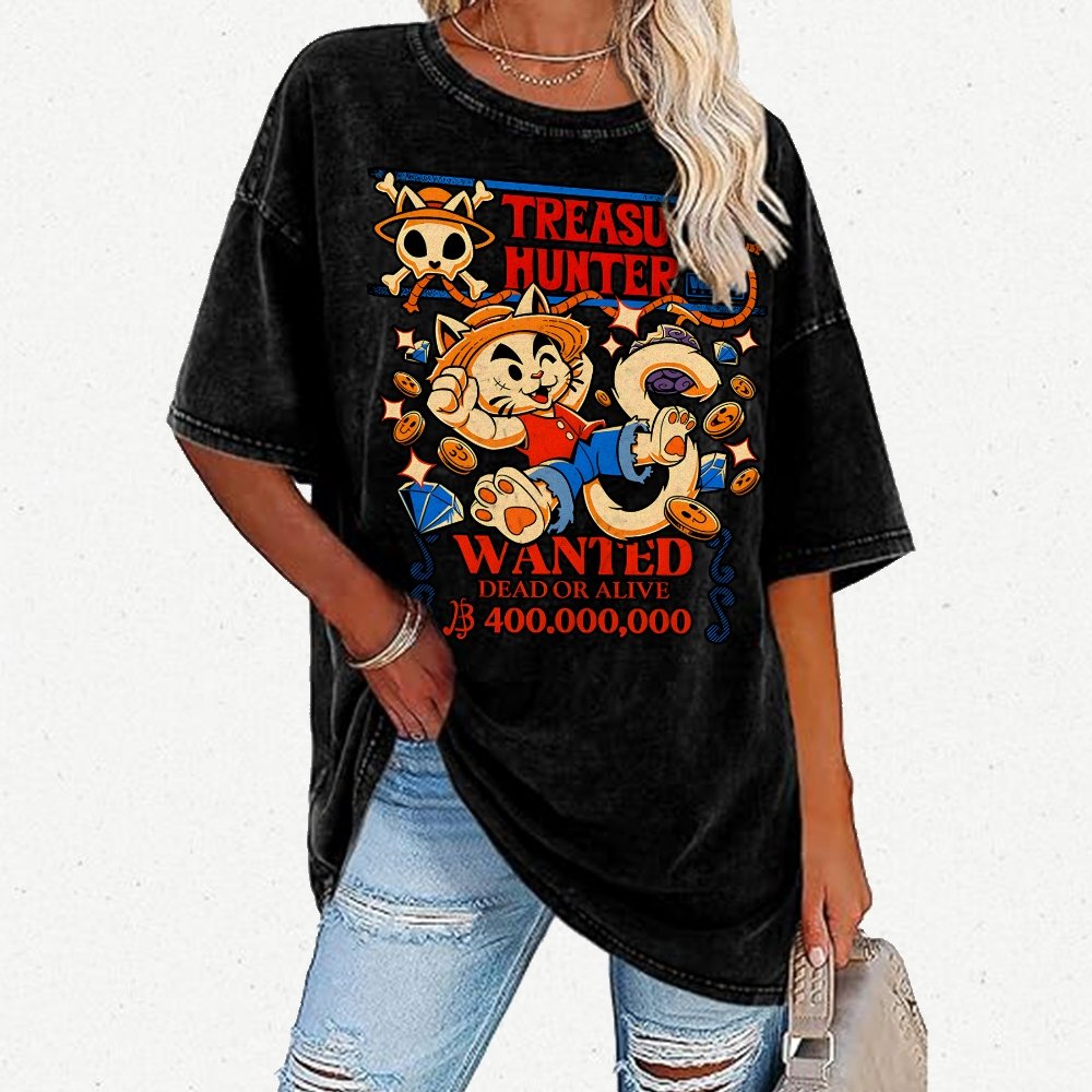 Treasure Hunter Vintage Distressed T-shirt