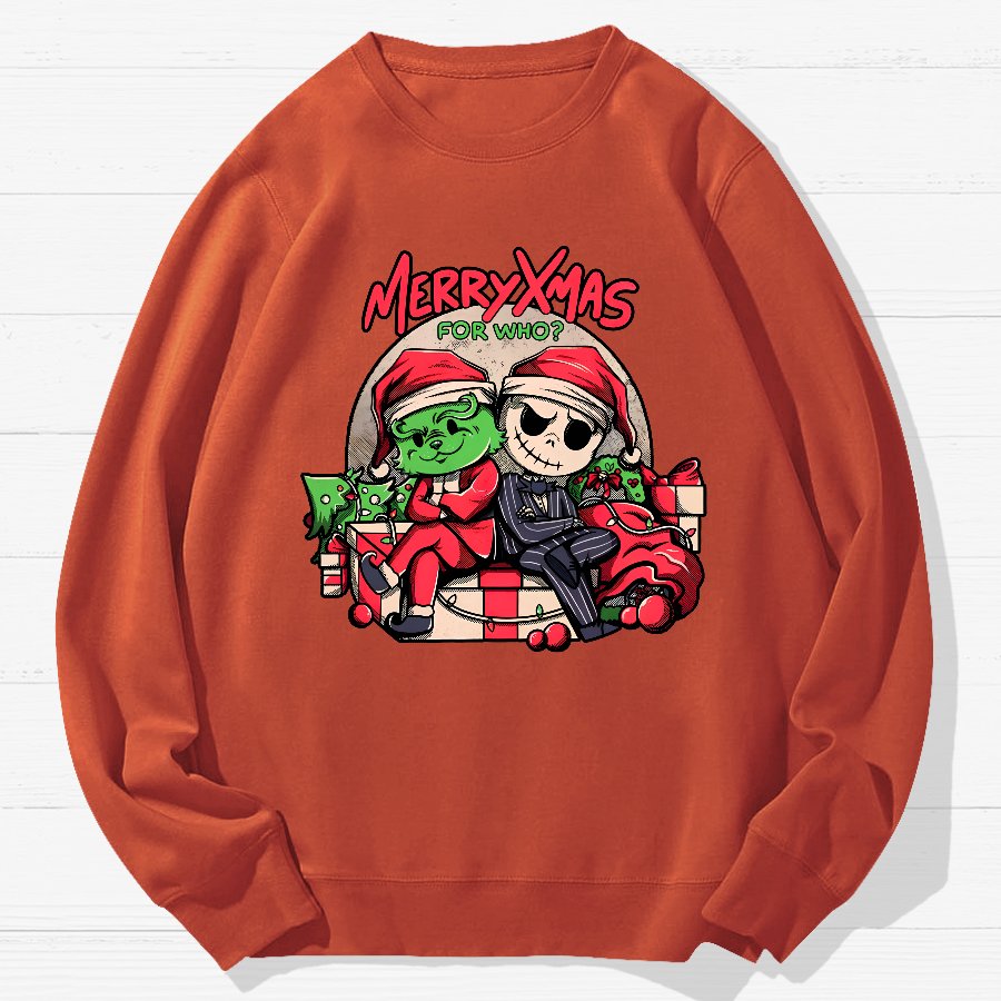 Limited Edition Christmas Retro Culture Geek Cotton Sweatshirt