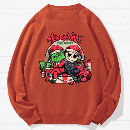 Limited Edition Christmas Retro Culture Geek Cotton Sweatshirt
