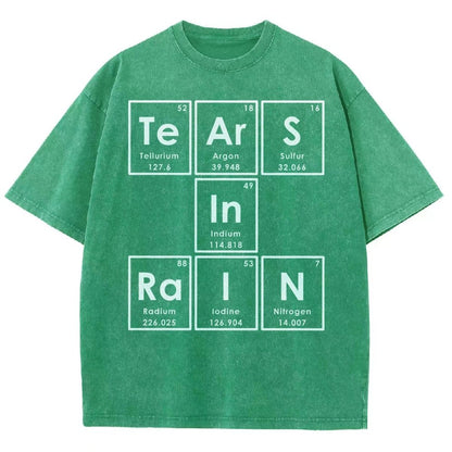 TeArS In RaIN Essential Vintage Distressed T-shirt