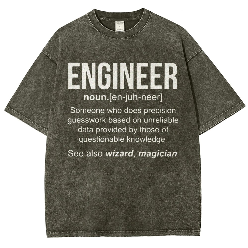 Engineer Vintage Distressed T-shirt
