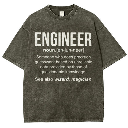 Engineer Vintage Distressed T-shirt