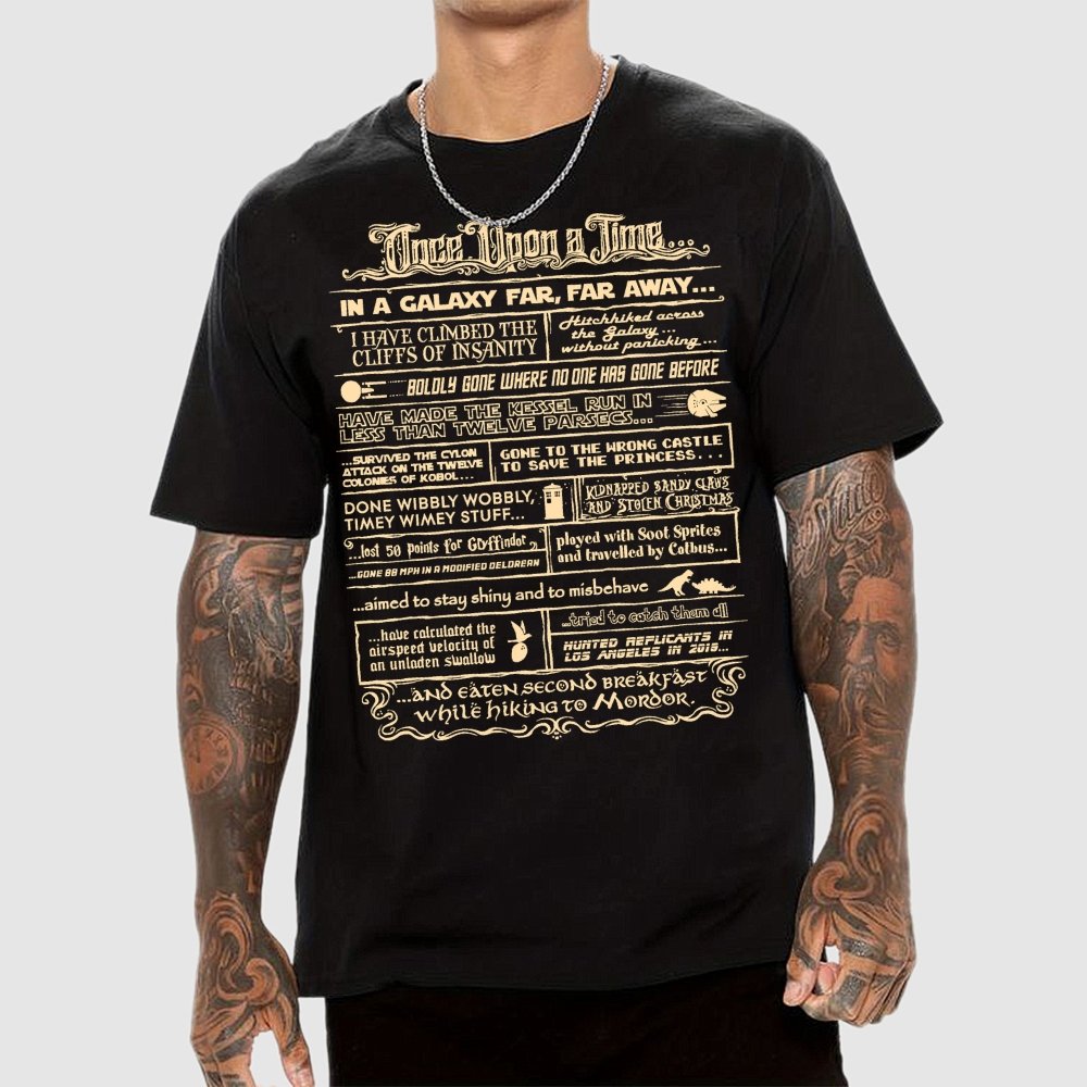 Once Upon A Time Geek T-Shirt
