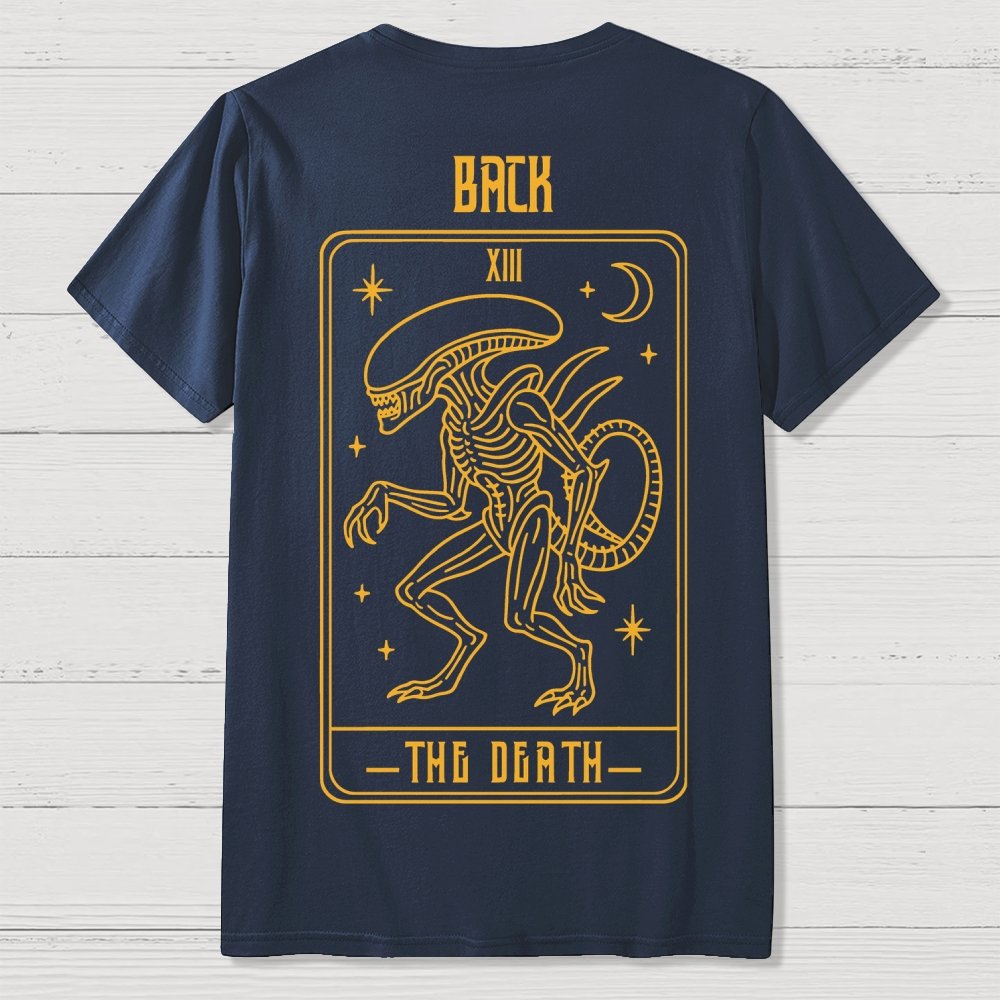 Mystery Tarot Front And Back Printing Geek T-Shirt