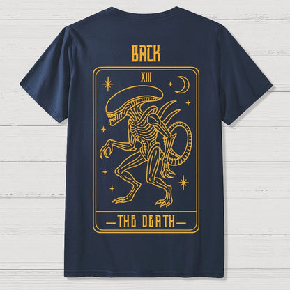Mystery Tarot Front And Back Printing Geek T-Shirt