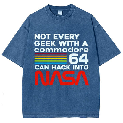 Geek Hack Vintage Distressed T-shirt