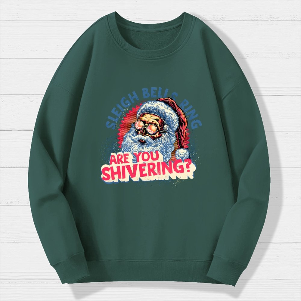 Sleigh Bells Ring Geek Cotton Sweatshirt