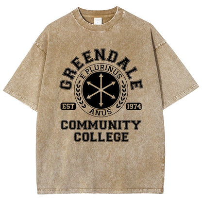 Sunnydale Community College Vintage Distressed T-shirt
