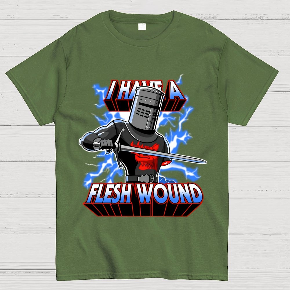 I Have a Flesh Wound Geek T-Shirt