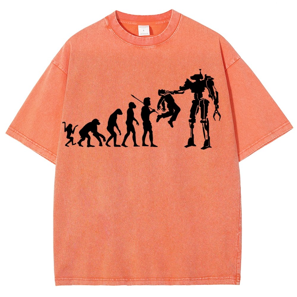 Evolution To Termination Vintage Distressed T-shirt