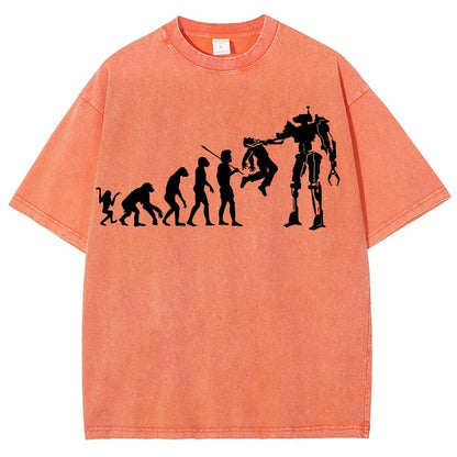 Evolution To Termination Vintage Distressed T-shirt