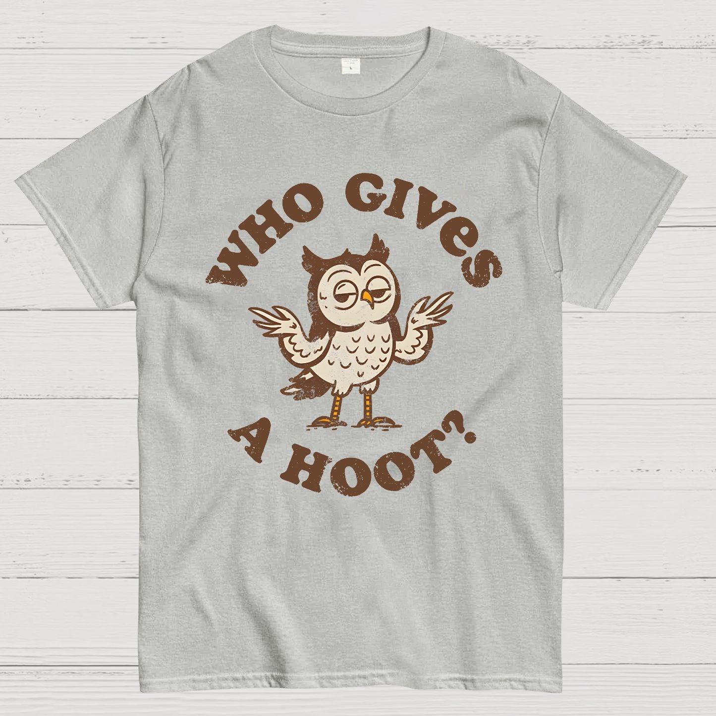 Who Gives a Hoot Geek T-Shirt