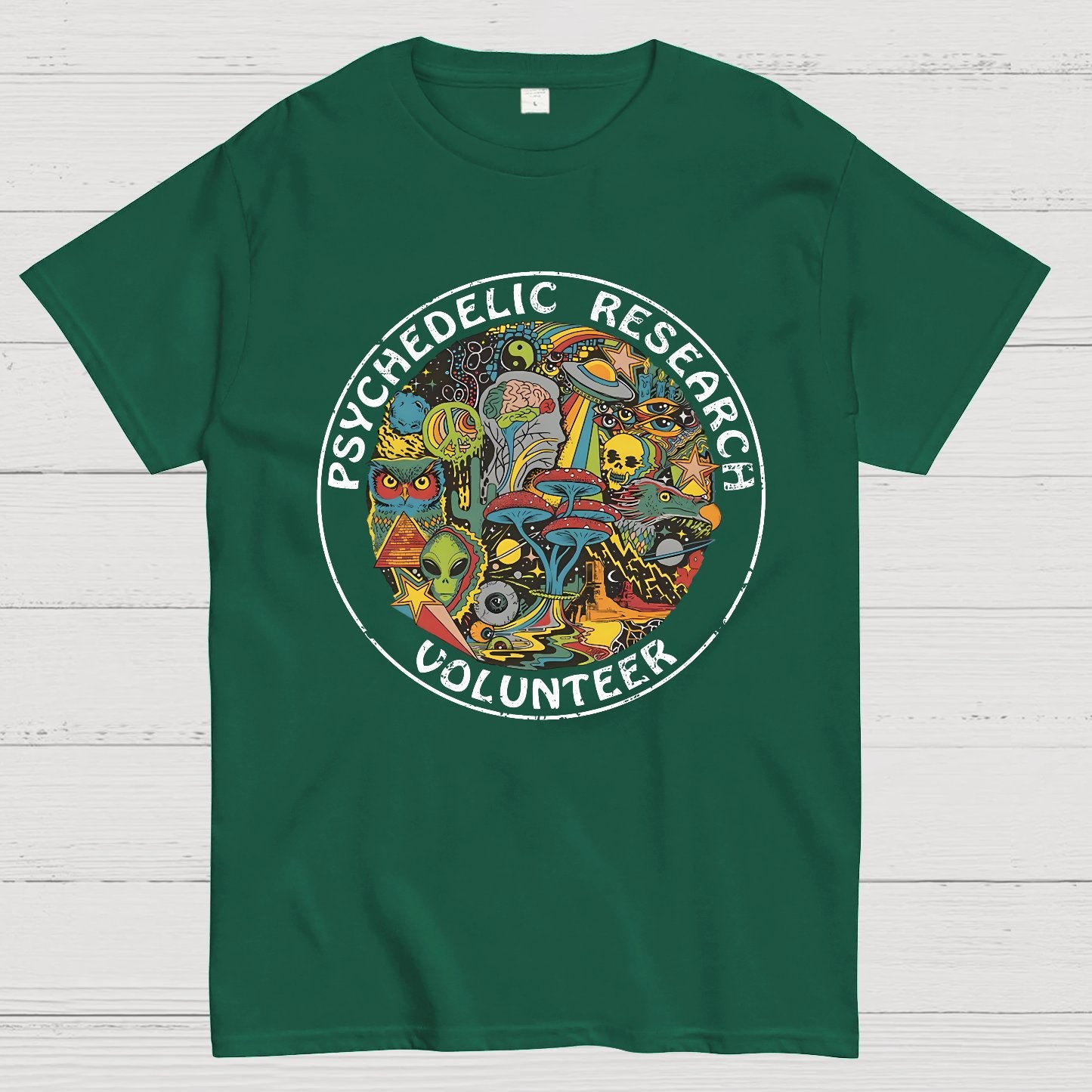 Psychedelic Research Volunteer Geek T-Shirt